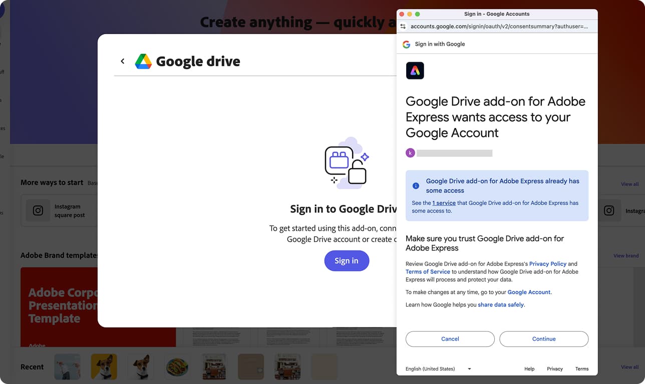 Third party app login