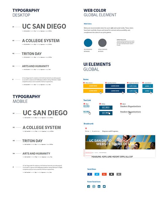 UC San Diego style guide