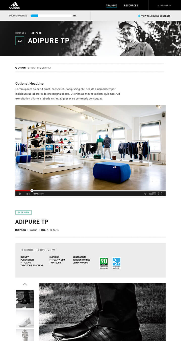Product silo UI for adiPure