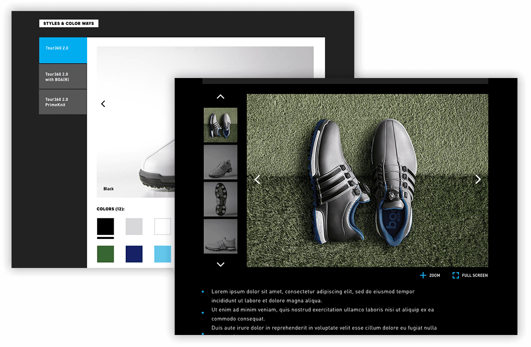 Interactive product information module
