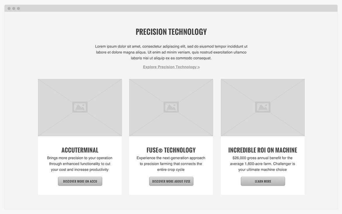 Desktop wireframe 3