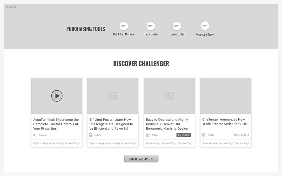 Desktop wireframe 4