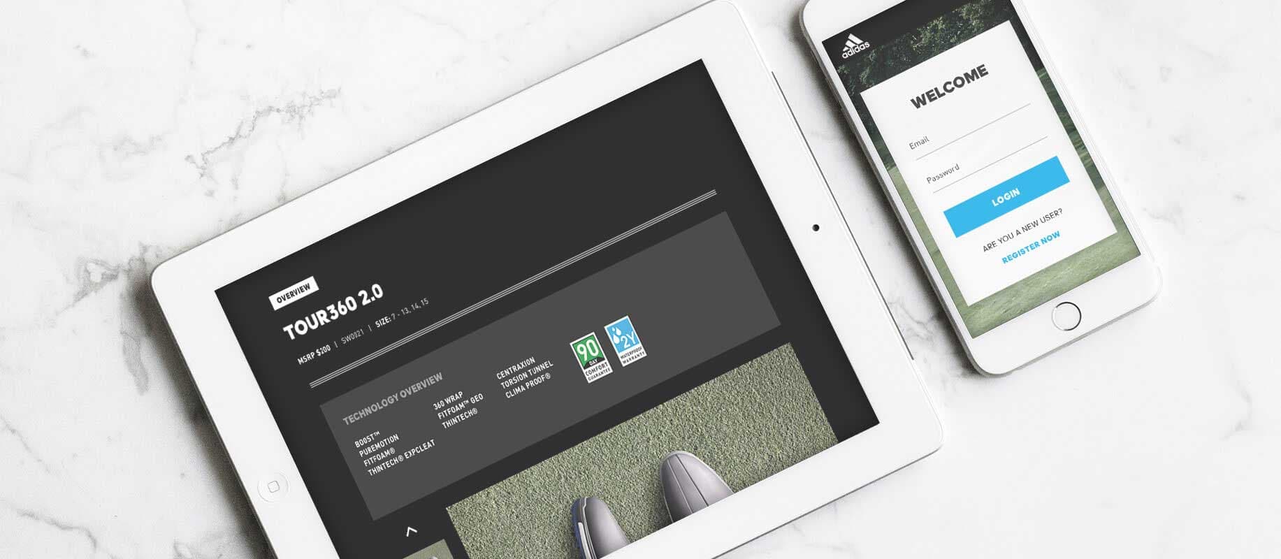 adidas Golf employee training portal