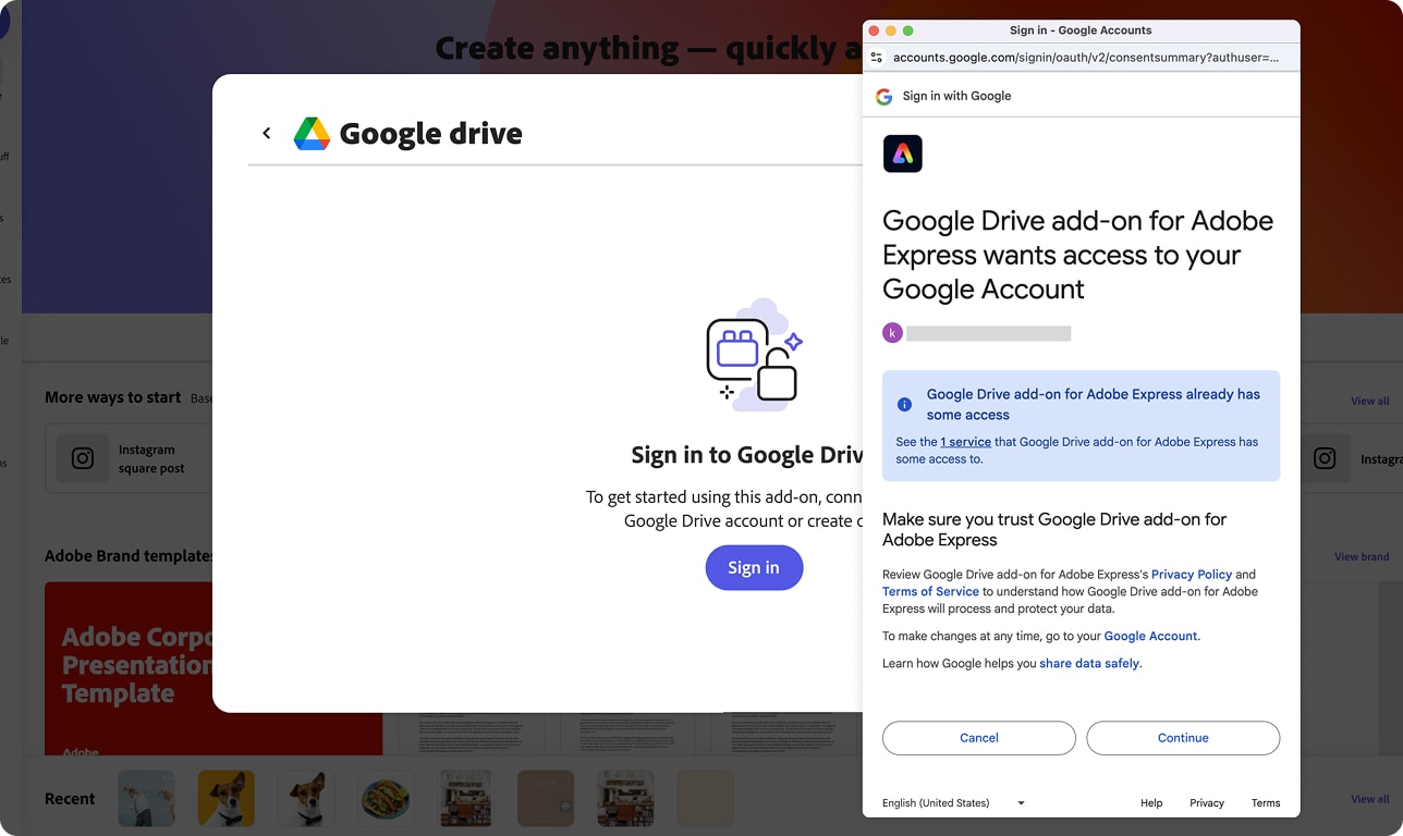 Third party app login