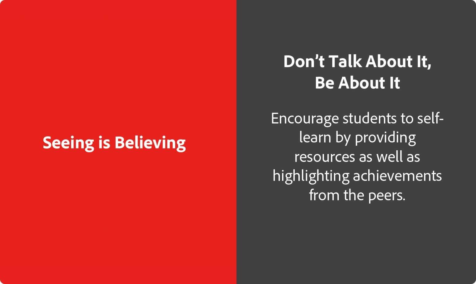 Student ambassadors and enablement moments from the education evangelist program